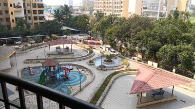 Balcony Image of 1100 Sq.ft 2 BHK Apartment / Flat for rent in Rutu Riverview Classic, Kalyan West Kalyan for Rs. 22500