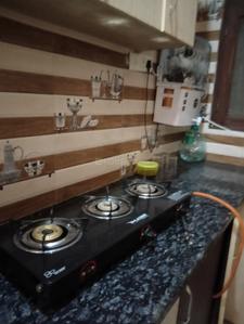 Kitchen Image of 720 Sq.ft 2 BHK Apartment / Flat for rent in Sector 19 Dwarka New Delhi for Rs. 27000