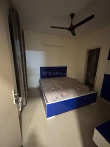 Bedroom Image of 1180 Sq.ft 2 BHK Builder Floor for rent in Omaxe Shubhangan, Kherka Musalman Bahadurgarh for Rs. 15000