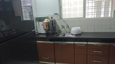 Kitchen Image of 1500 Sq.ft 3 BHK Apartment / Flat for sale in Vijay Nagar Indore for Rs. 8000000