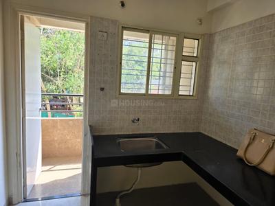 Kitchen Image of 650 Sq.ft 1 BHK Apartment / Flat for sale in Bhugaon Pune for Rs. 4800000
