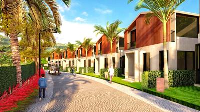 Image of 1620 Sq.ft 3 BHK Villa for sale in Kalyanam Oisis Villas, Jamli, Indore for Rs. 11000000