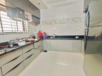 Kitchen Image of 1500 Sq.ft 4 BHK Independent House for sale in Thaltej Ahmedabad for Rs. 22000000