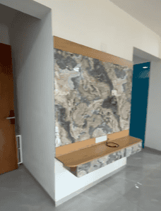 Image of 1300 Sq.ft 3 BHK Apartment / Flat for rent in Randesan, Gandhinagar for Rs. 40000