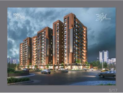 Image of 2160 Sq.ft 3 BHK Apartment / Flat for sale in Aksharam Yogi Sarvasa, Randesan, Gandhinagar for Rs. 9600000