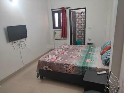 Bedroom Image of 950 Sq.ft 1 RK Builder Floor for rent in Sector 54 Gurgaon for Rs. 14000
