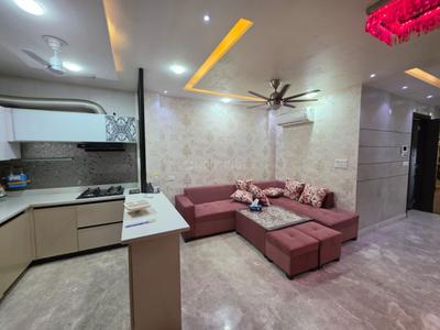 Living Room Image of 900 Sq.ft 2 BHK Builder Floor for rent in Rajouri Garden New Delhi for Rs. 46000