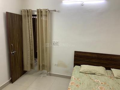 Bedroom Image of 500 Sq.ft 1 BHK Builder Floor for rent in Dwarka Mor New Delhi for Rs. 15000
