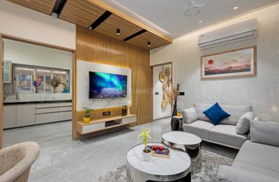 Hall Image of 1750 Sq.ft 3 BHK Apartment / Flat for rent in KP Courtyard, Shantipura Ahmedabad for Rs. 55000