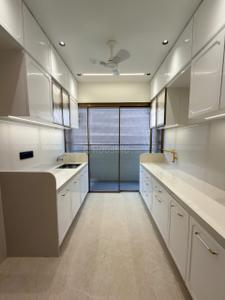 Kitchen Image of 2335 Sq.ft 3 BHK Apartment / Flat for rent in Shivalik Green View, Shantigram Ahmedabad for Rs. 60000