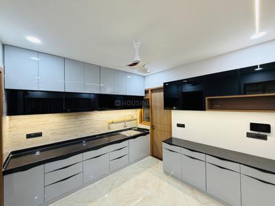 Kitchen Image of 2450 Sq.ft 3 BHK Apartment / Flat for rent in Radhe Infinity, Kudasan Gandhinagar for Rs. 53000