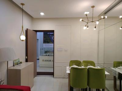Living Room Image of 777 Sq.ft 1 BHK Apartment / Flat for rent in Ashar Arize Tower B And C, Kalwa Thane for Rs. 30000