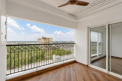Balcony Image of 2205 Sq.ft 4 BHK Apartment / Flat for rent in Sobha Windsor, Whitefield Bengaluru for Rs. 95000