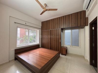 Bedroom Image of 1200 Sq.ft 1 BHK Apartment / Flat for rent in Domlur Layout Bengaluru for Rs. 55000