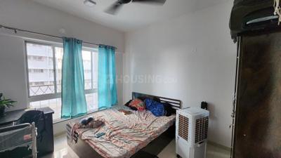 Bedroom Image of 1250 Sq.ft 3 BHK Duplex for rent in Gera World Of Joy, Upper Kharadi Pune for Rs. 62000