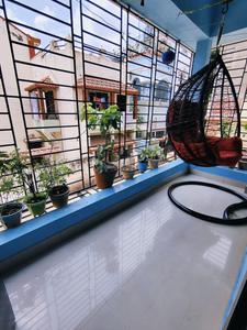 Balcony Image of 1300 Sq.ft 3 BHK Apartment / Flat for sale in Tollygunge Kolkata for Rs. 5500000