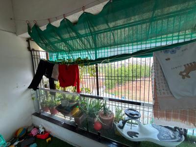 Balcony Image of 900 Sq.ft 2 BHK Apartment / Flat for sale in New Gotri Vadodara for Rs. 3800000