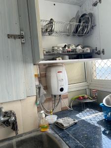Kitchen Image of 1050 Sq.ft 2 BHK Apartment / Flat for sale in Mittal Rajnagar Residency, Raj Nagar Extension Ghaziabad for Rs. 8100000