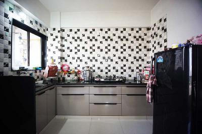 Kitchen Image of 1224 Sq.ft 2 BHK Apartment / Flat for sale in Gota Ahmedabad for Rs. 7950000
