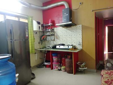 Kitchen Image of 450 Sq.ft 1 BHK Apartment / Flat for sale in Haltu Kolkata for Rs. 1900000