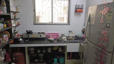 Kitchen Image of 560 Sq.ft 1 BHK Apartment / Flat for sale in Kasba Peth Pune for Rs. 4500000