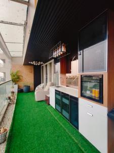 Kitchen Image of 1400 Sq.ft 2 BHK Apartment / Flat for sale in Unicca Emporis, Madhura Nagar Bengaluru for Rs. 25000000