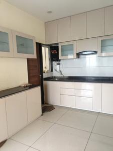 Kitchen Image of 1200 Sq.ft 3 BHK Apartment / Flat for rent in Samanvay Sapphire, Sama Savli Vadodara for Rs. 29000