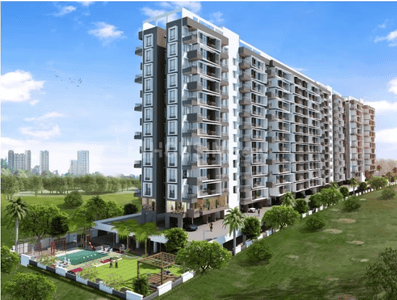 Image of 1031 Sq.ft 2 BHK Apartment / Flat for sale in Shiv Park 59, Wakad, Pune for Rs. 5800000
