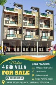 Image of 2200 Sq.ft 4 BHK Villa for sale in Kedia Prakash Avenues, Sirsi, Jaipur for Rs. 8500000
