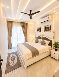 Bedroom Image of 1200 Sq.ft 3 BHK Builder Floor for rent in Sahastradhara Road Dehradun for Rs. 50000