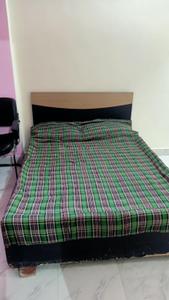 Bedroom Image of 450 Sq.ft 1 BHK Builder Floor for rent in Dwarka Mor New Delhi for Rs. 11000