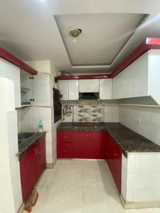 Kitchen Image of 900 Sq.ft 3 BHK Builder Floor for rent in Dwarka Mor New Delhi for Rs. 20000