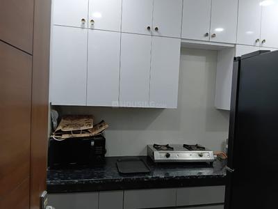 Kitchen Image of 800 Sq.ft 1 BHK Builder Floor for rent in Lajpat Nagar New Delhi for Rs. 30000
