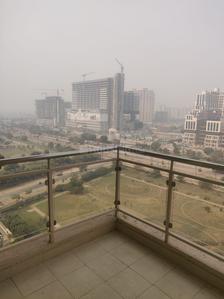 Balcony Image of 1650 Sq.ft 3 BHK Apartment / Flat for rent in Gaursons Saundaryam, Noida Extension Greater Noida for Rs. 30000