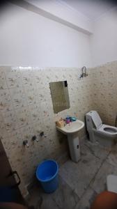Bathroom Image of 400 Sq.ft 1 RK Builder Floor for rent in Vasundhara Ghaziabad for Rs. 16000