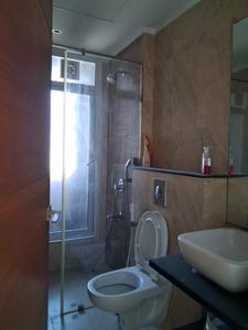 Common Bathroom Image of 2500 Sq.ft 3 BHK Apartment / Flat for sale in Mahagun Mezzaria, Sector 78 Noida for Rs. 41000000