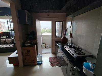 Kitchen Image of 738 Sq.ft 1 BHK Apartment / Flat for sale in Hari Om Crystal, Ghuma Ahmedabad for Rs. 4100000