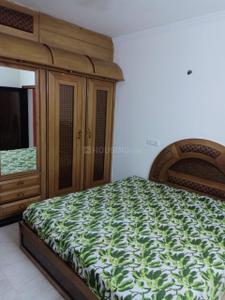 Bedroom Image of 900 Sq.ft 2 BHK Builder Floor for rent in Lajpat Nagar New Delhi for Rs. 38000