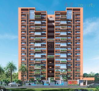 Image of 2007 Sq.ft 3 BHK Apartment / Flat for rent in Arjun Emerald, Nirnay Nagar, Ahmedabad for Rs. 45000