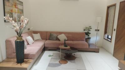 Living Room Image of 2007 Sq.ft 3 BHK Independent House for sale in Rameshwar City Honour, Bhat Kasindra Ahmedabad for Rs. 15000000