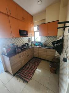 Kitchen Image of 555 Sq.ft 1 BHK Apartment / Flat for rent in Gaurs Sanskriti Vihar 10th Avenue, Noida Extension Greater Noida for Rs. 16000