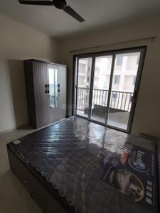 Bedroom Image of 1100 Sq.ft 2 BHK Apartment / Flat for rent in Soham Elegance, Pal Gam Surat for Rs. 25000