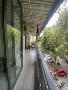 Balcony Image of 1800 Sq.ft 3 BHK Apartment / Flat for rent in Shree Awas Apartment, Sector 18 Dwarka New Delhi for Rs. 55000