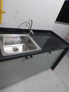 Kitchen Image of 2025 Sq.ft 3 BHK Apartment / Flat for sale in V V Akshat Paradise, Sargasan Gandhinagar for Rs. 14500000