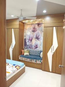 Bedroom Image of 1300 Sq.ft 2 BHK Apartment / Flat for rent in Gala Haven, Vaishno Devi Circle Ahmedabad for Rs. 30000