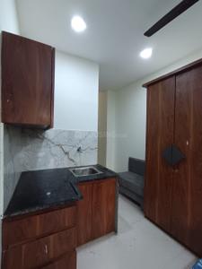 Kitchen Image of 490 Sq.ft 1 RK Studio for rent in Vijay Nagar Indore for Rs. 14499