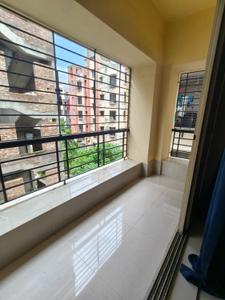 Balcony Image of 1050 Sq.ft 2 BHK Apartment / Flat for sale in New Town Kolkata for Rs. 6500000