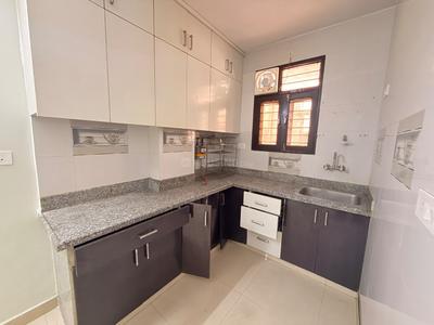 Kitchen Image of 700 Sq.ft 2 BHK Builder Floor for rent in Sector 19 Dwarka New Delhi for Rs. 20000