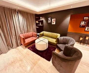 Bedroom Image of 1800 Sq.ft 3 BHK Apartment / Flat for rent in Manglam Radiance, Durgapura Jaipur for Rs. 95000