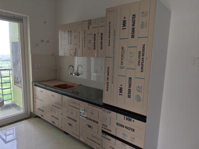 Kitchen Image of 2100 Sq.ft 3 BHK Apartment / Flat for rent in Sushant Golf City Lucknow for Rs. 30000